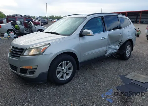 2014 Chevrolet Traverse 1Lt из США, поврежденный, VIN 1GNKRGKDXEJ180264